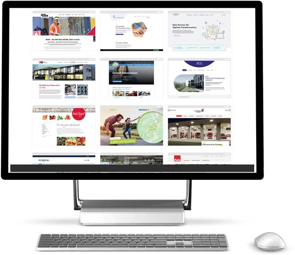 Referenzen von creativemedia AG Liechtenstein