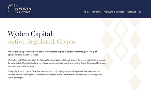 Wyden Capital Liechtenstein